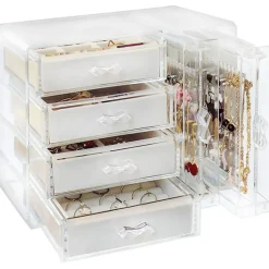 UNIQ Acryl Organizer voor Sieraden met 4 Laden, SF1142 Online
