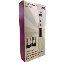 UNIQ Basic 6-in-1 Elektrische Nagelfrees, Compact USB Manicure & Pedicure Set Sale