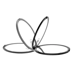 UNIQ Dubbelzijdige Make-upmake-upspiegel met 10x Vergroting Hot