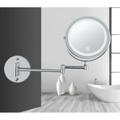 UNIQ Led Cosmeticamake-upspiegel voor Wandmontage met Scharnierar Online