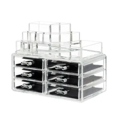 UNIQ Makeup Organizer met 6 Laden, SF-1158 (U340) Hot