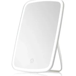 UNIQ Make-upmake-upspiegel met Verstelbaar Led-aanraaklicht Clearance