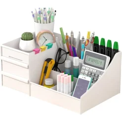 UNIQ Multifunctionele XL Organizer P110‑XL – Witte Make‑up & Accessoire Opberger Discount