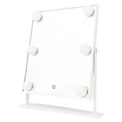 UNIQ Xl Hollywood Make-up Make-upspiegel met 6 Led Lampen en Aanraakfunctie Discount