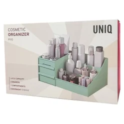 UNIQ Make‑up & Sieraden Organizer – 2 Laden, Mintgroen Clearance