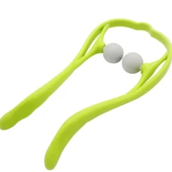 UNIQ Nek‑ & Schoudermassager – Handmatige Triggerpoint Roller, Verstelbaar, Groen Clearance