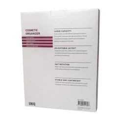 UNIQ 360° Roterende Make‑up Organizer - Wit Outlet