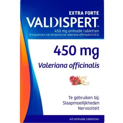 Valdispert Extra Forte 450mg Omhulde Tabletten Discount