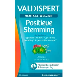 Valdispert Mentaal Welzijn Positieve Stemming Dragees Clearance