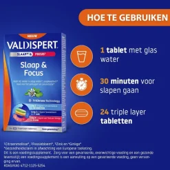 Valdispert Slaap & Focus Tabletten Hot