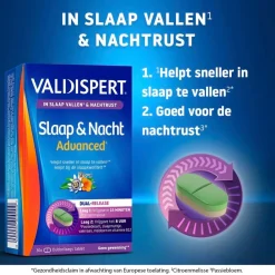 Valdispert Slaap & Nacht Advanced Tabletten Hot