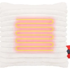 Villa Volance Ribfleece Verwarmd Sierkussen Sale