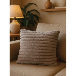 Villa Volance Ribfleece Verwarmd Sierkussen Clearance