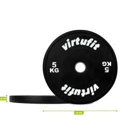 VirtuFit Bumper Plate Olympische Halterschijf van Rubber Best