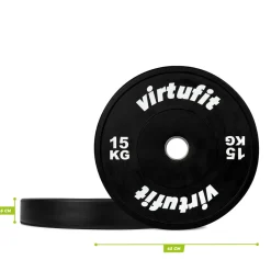 VirtuFit Bumper Plate Olympische Halterschijf van Rubber Online