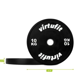 VirtuFit Bumper Plate Olympische Halterschijf van Rubber Discount