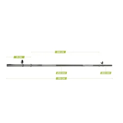 VirtuFit Halterstang Veerclipsluiting Discount