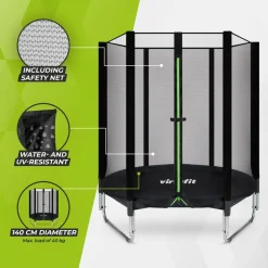 VirtuFit Kindertrampoline met Veiligheidsnet Clearance