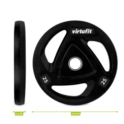 VirtuFit Olympische Rubberen Halterschijf Sale