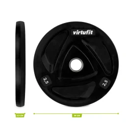 VirtuFit Olympische Rubberen Halterschijf Sale