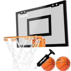 VirtuFit Pro Mini Basketbalbord met 2 Ballen en Pomp