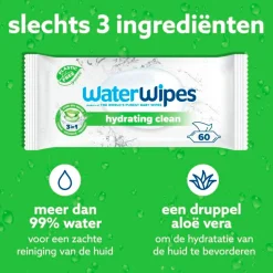 Waterwipes Hydrating Clean Babydoekjes Outlet