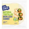 WeCare Natural Tortillas Lower Carb Wraps New