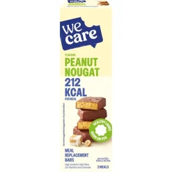 WeCare Peanut Nougat Meal Replacement Bars Clearance