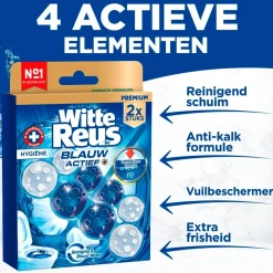 Witte Reus Blauw Actief Hygiëne Toiletblok Sale