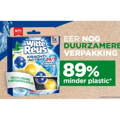 Witte Reus Kracht Actief Citrus Toiletblok