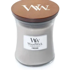 Woodwick geurkaarsen Fireside Clearance