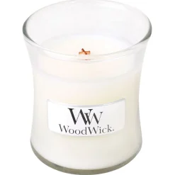 Woodwick geurkaarsen White Tea & Jasmine Clearance
