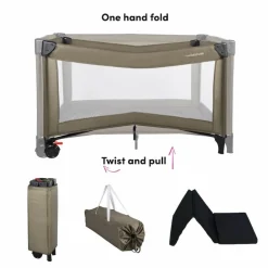 X Adventure Campingbedje / Reisbed Twist set Inclusief Matras Online