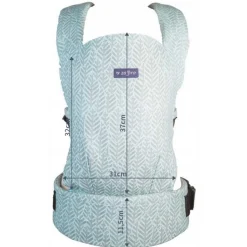 Zaffiro City Geo Bottle Green Ergonomische Draagzak Hot