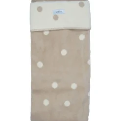 Zaffiro Ecru & Beige Gestipt 75 x 100 cm Wiegdeken