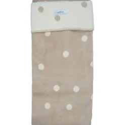 Zaffiro Ecru & Beige Gestipt 100 x 150 cm Ledikantdeken