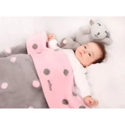 Zaffiro Ecru & Beige Gestipt 100 x 150 cm Ledikantdeken