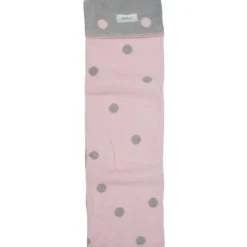 Zaffiro Grijs & Roze Gestipt 100 x 150 cm Ledikantdeken Clearance