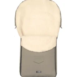 Zaffiro Wol Taupe Universele Afritsbare Voetenzak Outlet