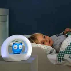 Zazu Nachtlampje Uil Blauw Sale