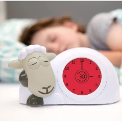 Zazu Sam Schaap Taupe Kinderwekker en Slaaptrainer Hot