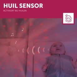 Zazu Wally Blauw Muzikale Babyprojector Discount