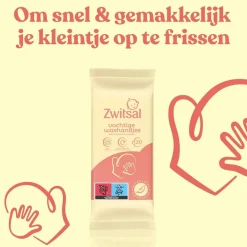 Zwitsal Goedemorgen Vochtige Washandjes Sale