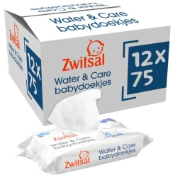 Zwitsal Water & Care Billendoekjes New